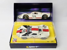 SCALEXTRIC SPORT FORD GT40 #59 1/32 SCALE SLOT CAR NICE!!!