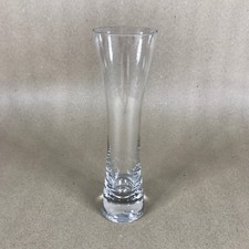 Tall Glass Flared Stem Vase