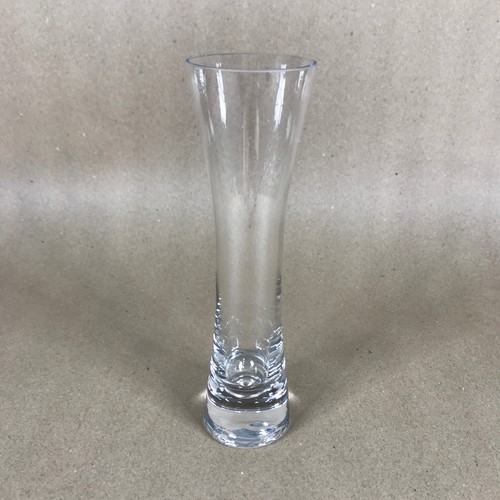 Tall glass flared stem vase - tall,