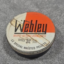 Webley Pellet Tin - Vintage