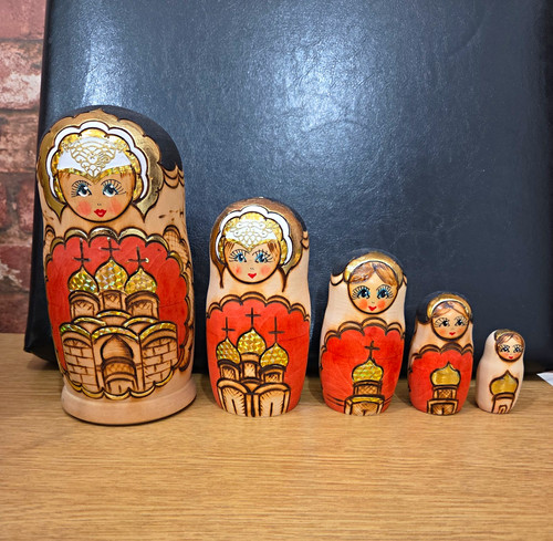 Set russian matryoshka - of, 5