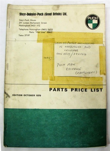Puch moped motorcycle parts - moped/,