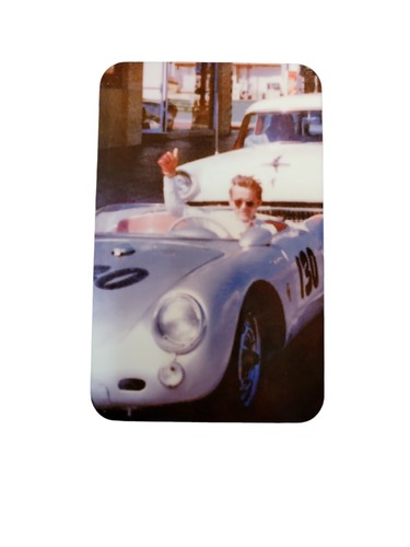 James dean his porsche 550 - his,