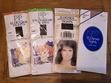 Vintage 80s 90s Ladies Tights