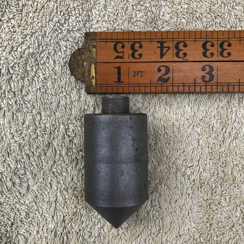 Vintage steel plumb bob - bob, 65g