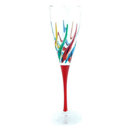 Murano champagne wine glass - wine,