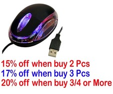 WIRED USB OPTICAL MOUSE FOR PC