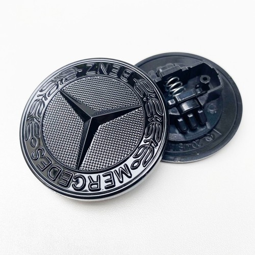 57mm gloss black flat - black,