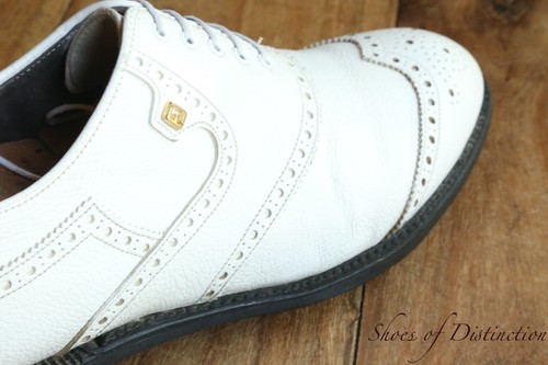 Footjoy classics white leather - footjoy,