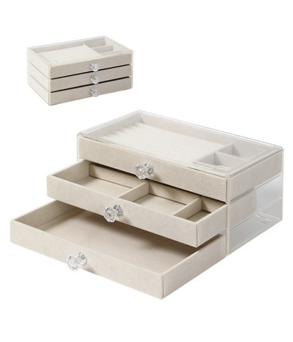 Acrylic drawer jewellery - acrylic,