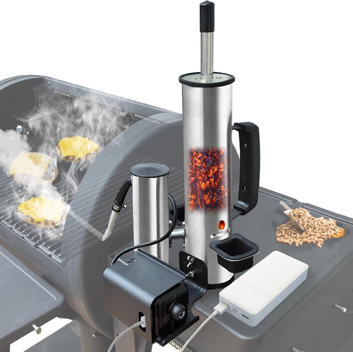 Cold smoke generator - for, bbq