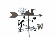 DUCKS steel weathervane with