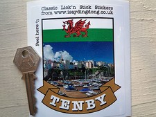 TENBY WALES Holiday Pennant