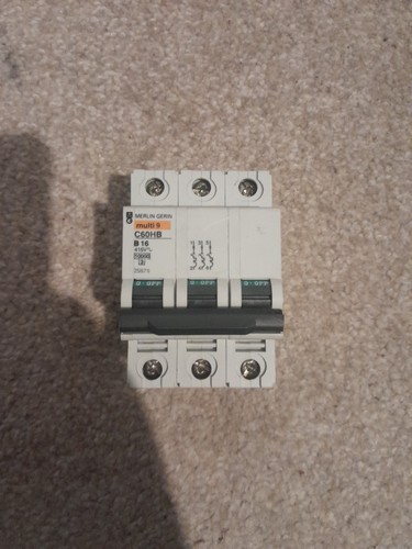 Merlin gerin c60hb - c60hb, b16