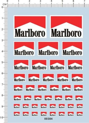 Water slide decals - racing, cars