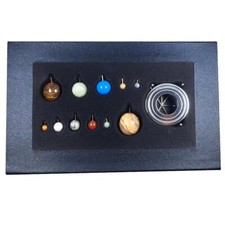 Eaglemoss Build the Solar System Orrery Semi-Precious Gemstone Planets Special
