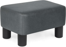 Small Footstool Ottoman Fabric