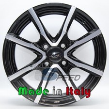 Set 4 cerchi in lega da 15 4x108 ET38 per Ford Fiesta B-Max Focus Fusion KA+