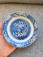 A Fine Chinese Blue and White 'Prunus' Dish with Xuande Mark, Kangxi Period