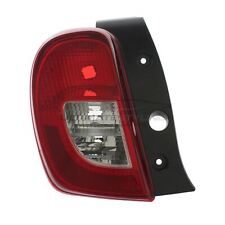 Rear Light Fits Nissan Micra 2013-2017 K13 Tail Lamp Back Lens Passenger Side