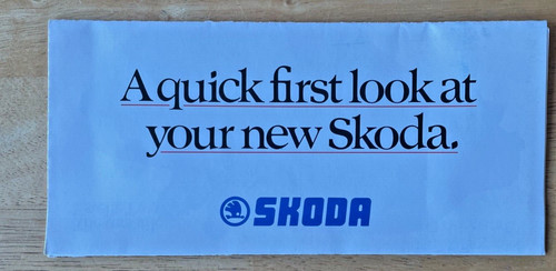 Skoda sales brochure - skoda, estelle