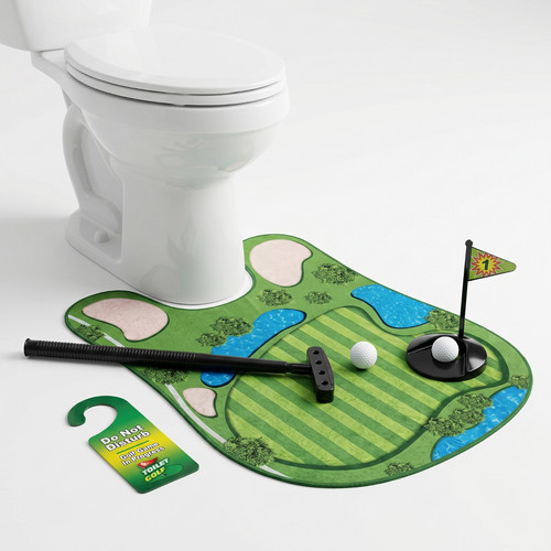 Funny toilet golf game - game, gift