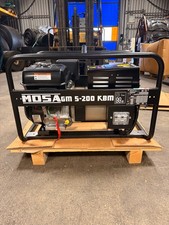 mosa welder generator Brand new 2023 model GM-5-200 KBM petrol 110v and 240v 16a