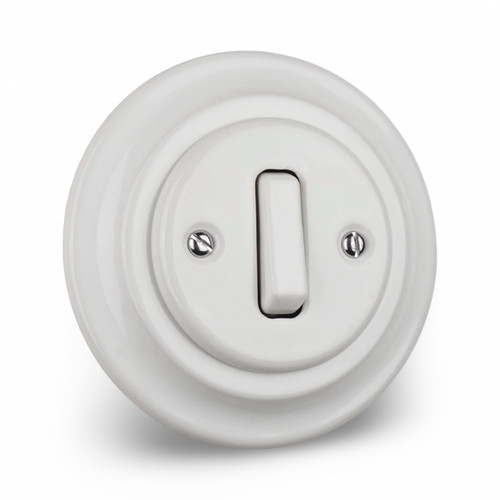 White ceramic porcelain - white, light