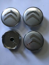 4 pcs Citroen Alloy Wheel Center Cap Hub Centre Caps New 60mm Silver Chrome
