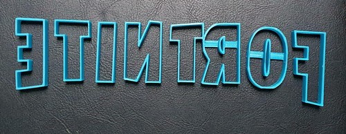 Fortnite font letters cake - fortnite,