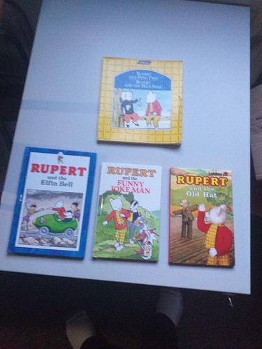 Rupert bear books - books, x