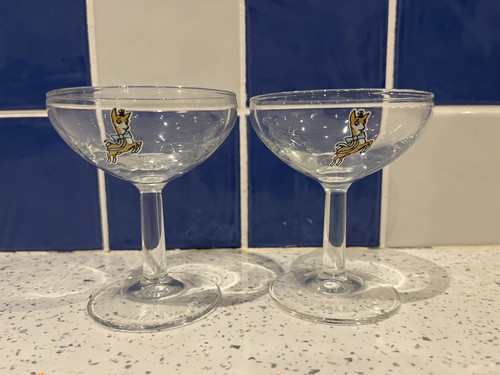 Pair vintage style babycham - pair, of