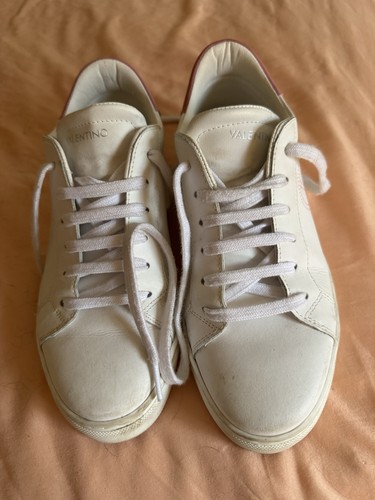 Valentino white leather - valentino,