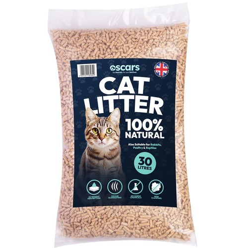 Cat litter wood pellets 30l - litter,