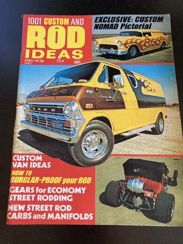 Vintage original car magazine - original,
