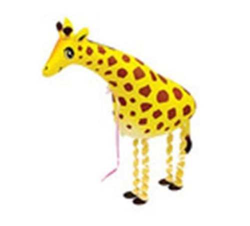 Giraffe walking balloon - walking,