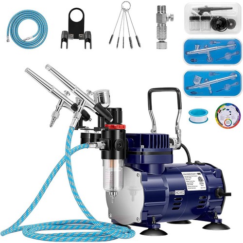 Airbrush kit compressor - kit,