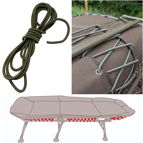 Fishing bedchair bungee - fishing,