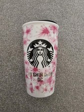 Starbucks Washington DC Ceramic Travel Mug Tumbler. New.