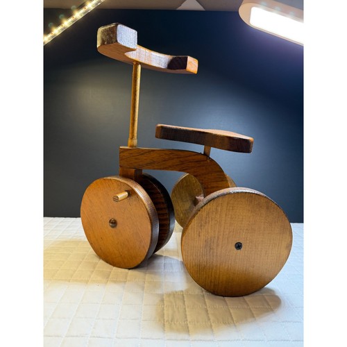 Vintage handmade wooden child - handmade,