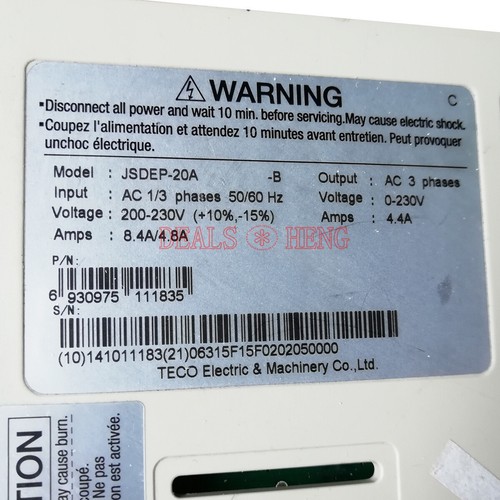 One used teco jsdep 20a - one,