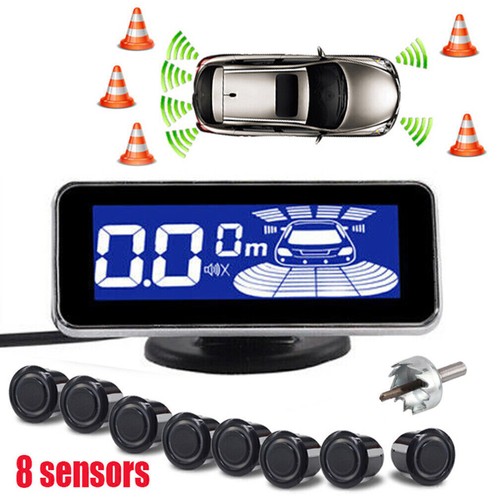 Front and rear sensors lcd - front,
