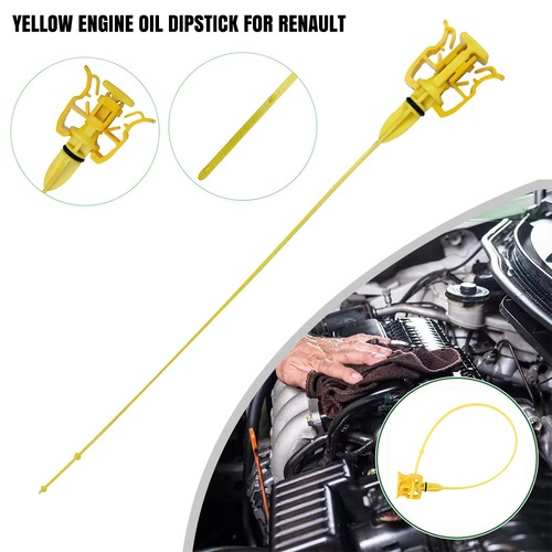Yellow engine oil dipstick - dipstick, for