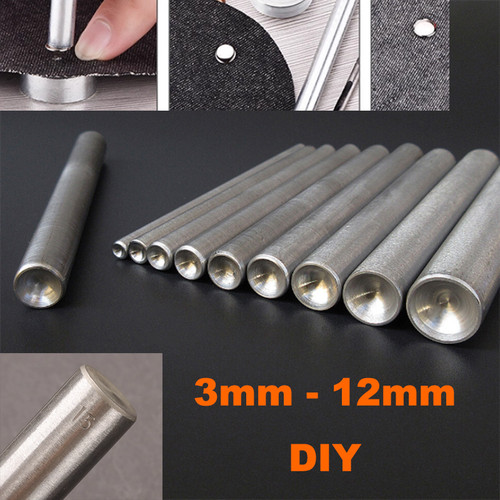 12mm mushroom domed snap - mushroom,