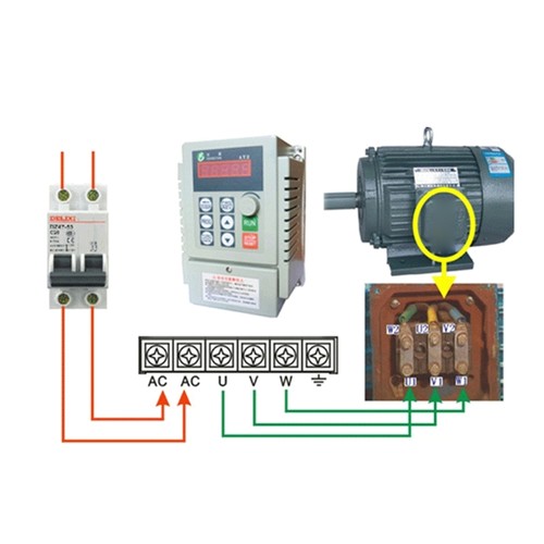 Vfd inverters single - vfd, to