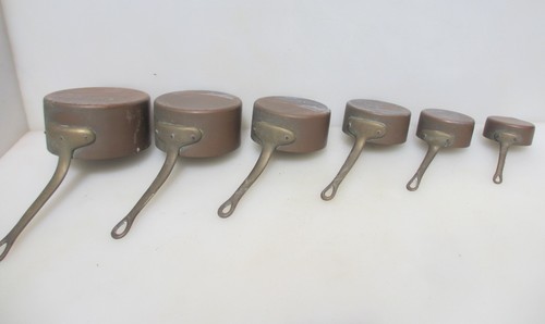 Antique copper sauce pan - copper,