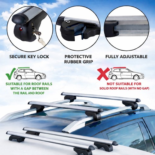 Aluminium roof rack bars - rack,