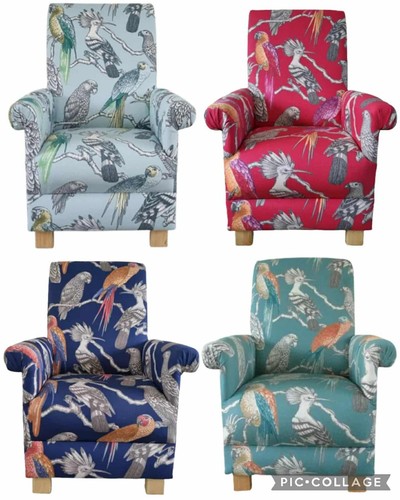Smd aviary fabric adult chair - aviary,