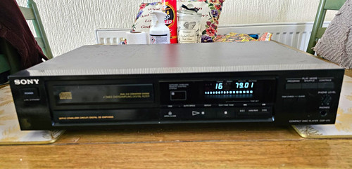 Sony cdp 470 - black, cd