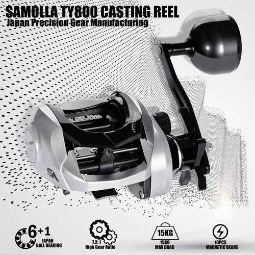 Large new baitcasting fishing - large,